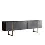 Hanah Home Soporte de TV Luxe - Antracita y Oro